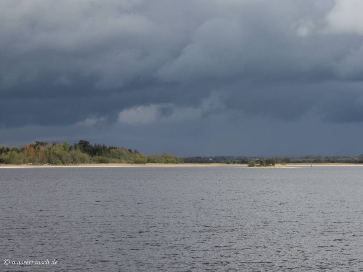 Dark clouds over Lough Kilglass