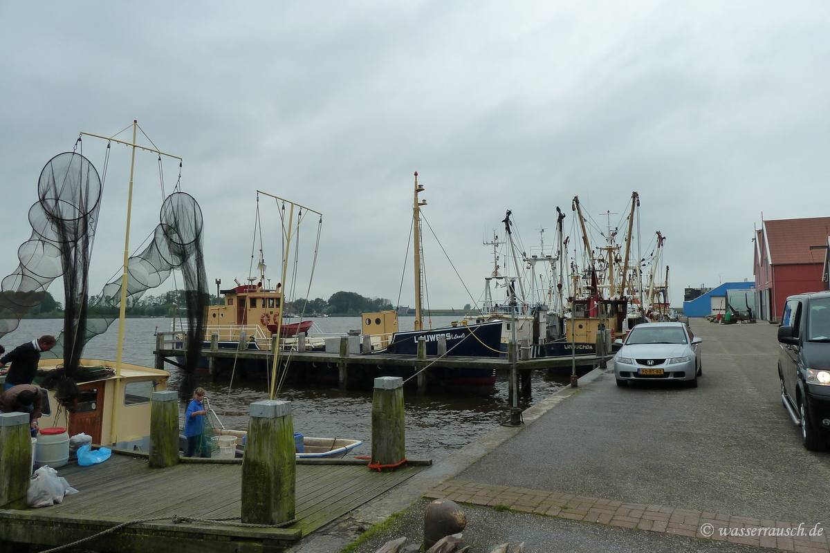 Fishing fleet Zoutkamp