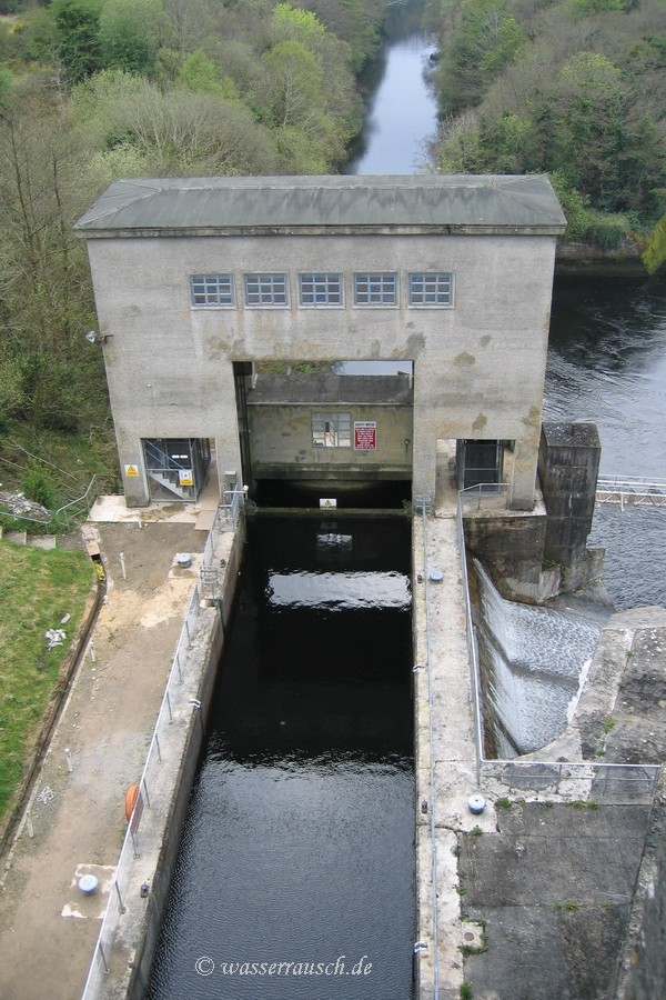 lower lock and canal to the tailrace